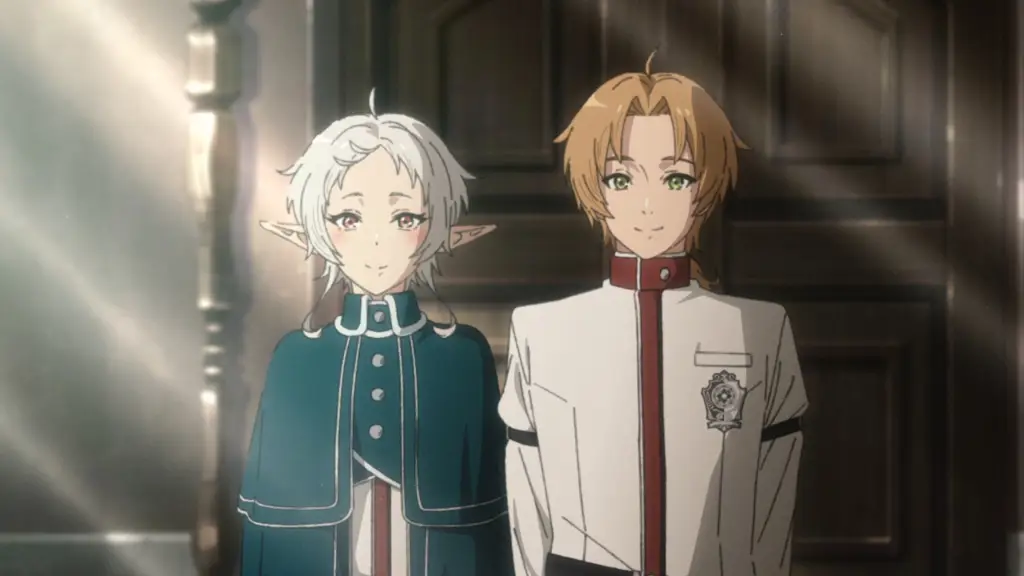 Poster promosi Mushoku Tensei Season 2 Gambar utama Mushoku Tensei Season 2