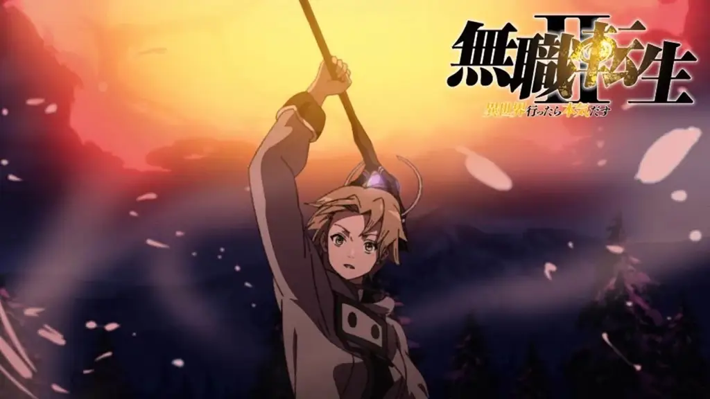 Poster Mushoku Tensei Season 2 Gambar promosi Mushoku Tensei Season 2