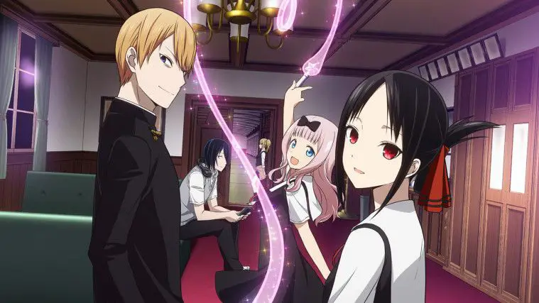 Suasana estetis komedi romantis anime Gambar estetis yang mewakili genre komedi romantis anime