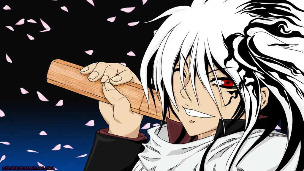 Potret Rikuo Nura, setengah manusia setengah yokai yang menjadi pewaris klan Nura Rikuo Nura, tokoh utama dalam anime Nurarihyon no Mago