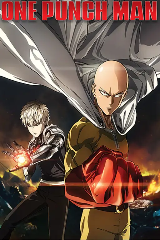 Poster One Punch Man Season 2 Poster resmi One Punch Man Season 2