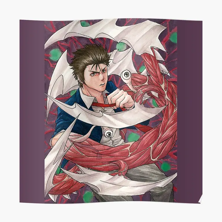 Poster Parasyte Poster resmi anime Parasyte -the maxim-