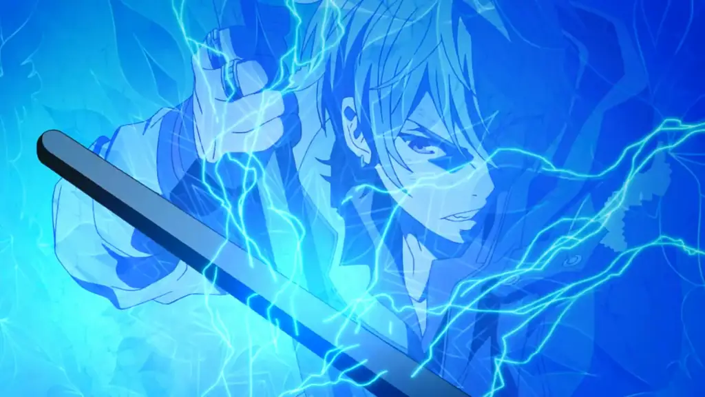 Adegan Pertarungan Magis Gambar adegan pertarungan magis dalam anime