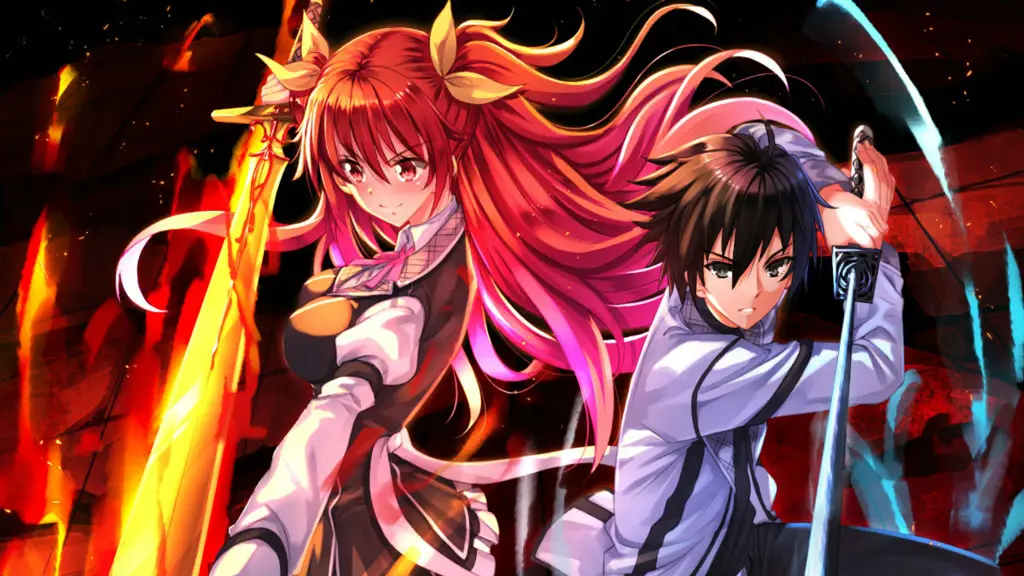 Screenshot Anime Rakudai Kishi no Cavalry Adegan anime Rakudai Kishi no Cavalry