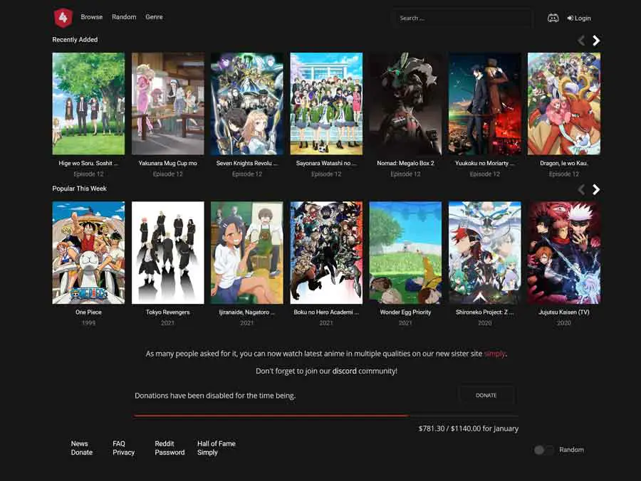 Rekomendasi Situs Streaming Anime Terpercaya Gambar berbagai macam situs streaming anime terbaik