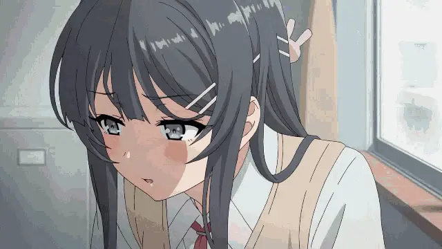 Adegan-adegan Menarik dalam Anime Seishun Buta Yarou Gambar adegan anime Seishun Buta Yarou