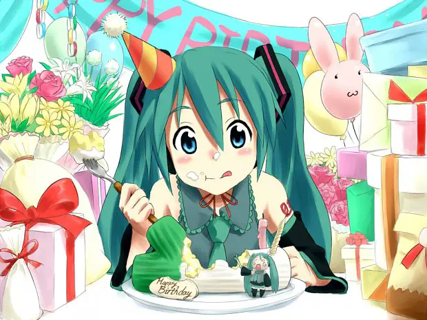 Menikmati anime bersama Penggemar anime yang sedang bergembira
