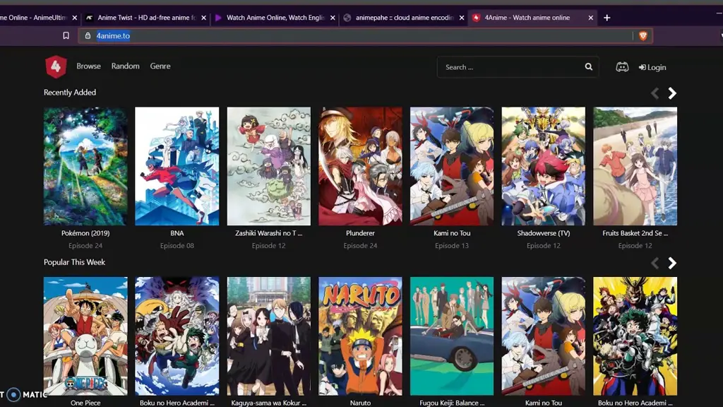 Perbandingan platform streaming anime Tabel perbandingan situs streaming anime