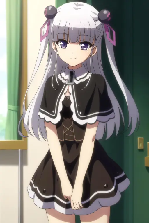 Mio dan Maria, karakter utama Shinmai Maou no Testament Gambar Mio dan Maria dari Shinmai Maou no Testament