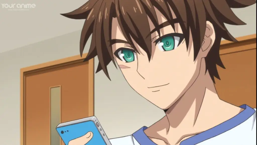 Basara Toujou, tokoh utama Shinmai Maou no Testament Gambar Basara Toujou dari Shinmai Maou no Testament