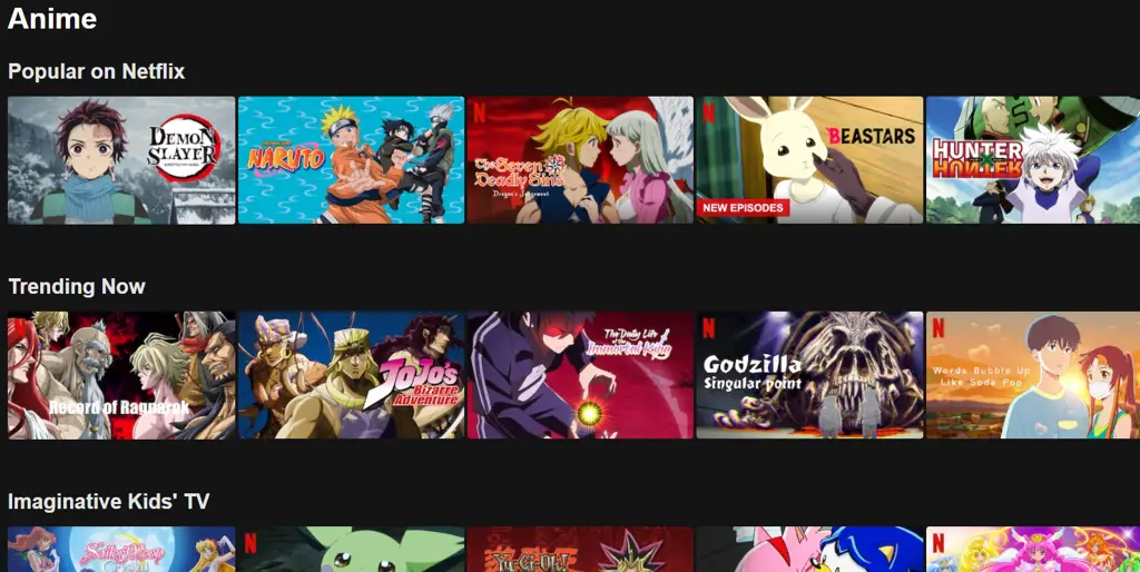 Membandingkan layanan streaming anime terbaik Perbandingan layanan streaming anime legal