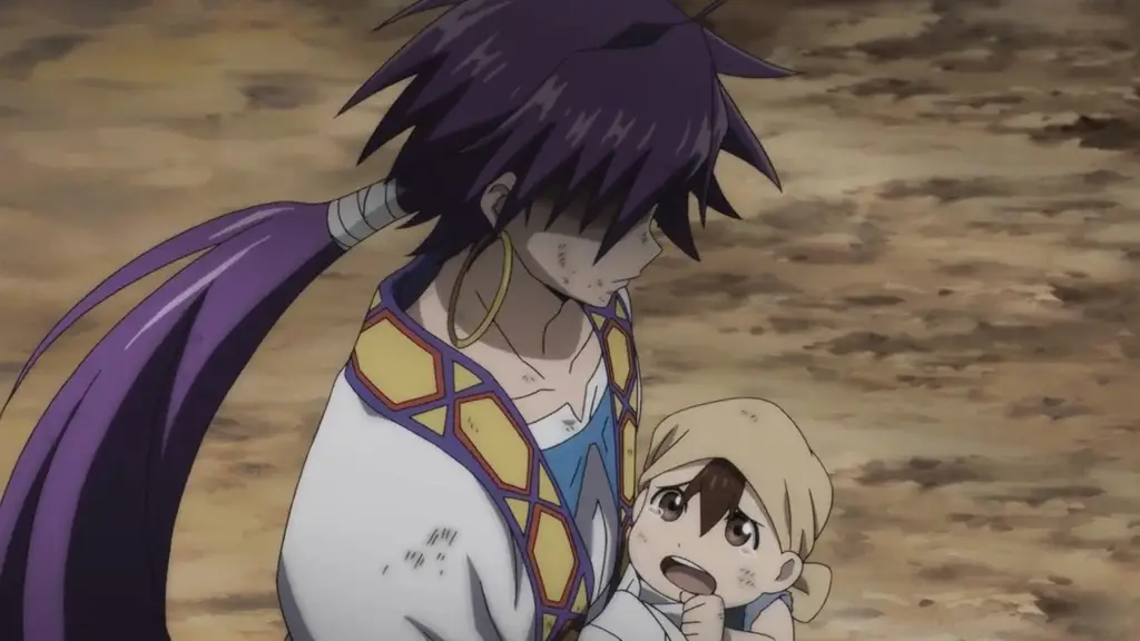 Adegan Menarik dari Sinbad no Bouken Screenshot adegan dari anime Sinbad no Bouken